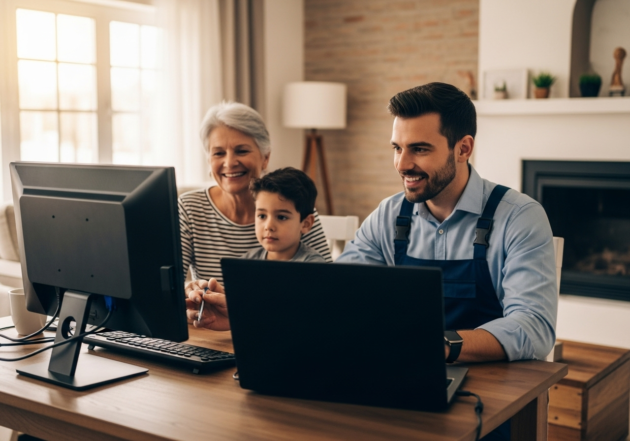 Servicio técnico de computadores a domicilio