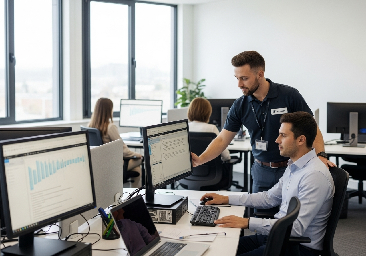 Soporte técnico de computadores para empresas